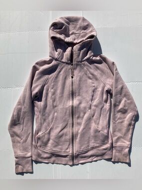 Lululemon Scuba Hoodie Women’s Size 8 Heather Vintage Mauve Pink